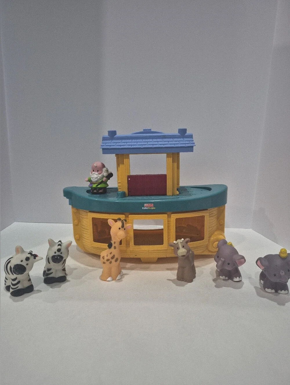 Fisher Price Little People Noah's Ark Lot Of 8